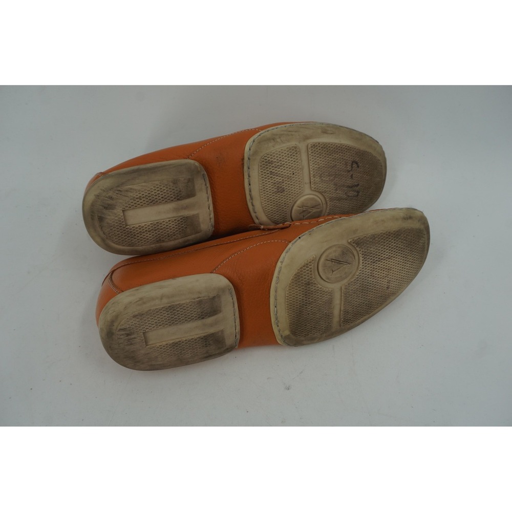 Martin Dingman Leather Loafer Shoes Tan Slip On Moc Toe Men's Size 10 - Picture 6 of 7